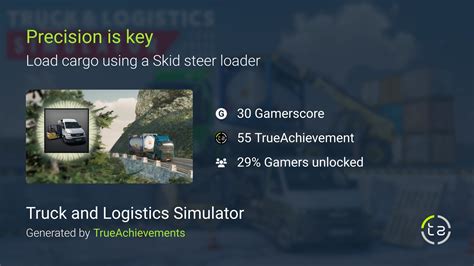 Truck and Logistics Simulator Achievements